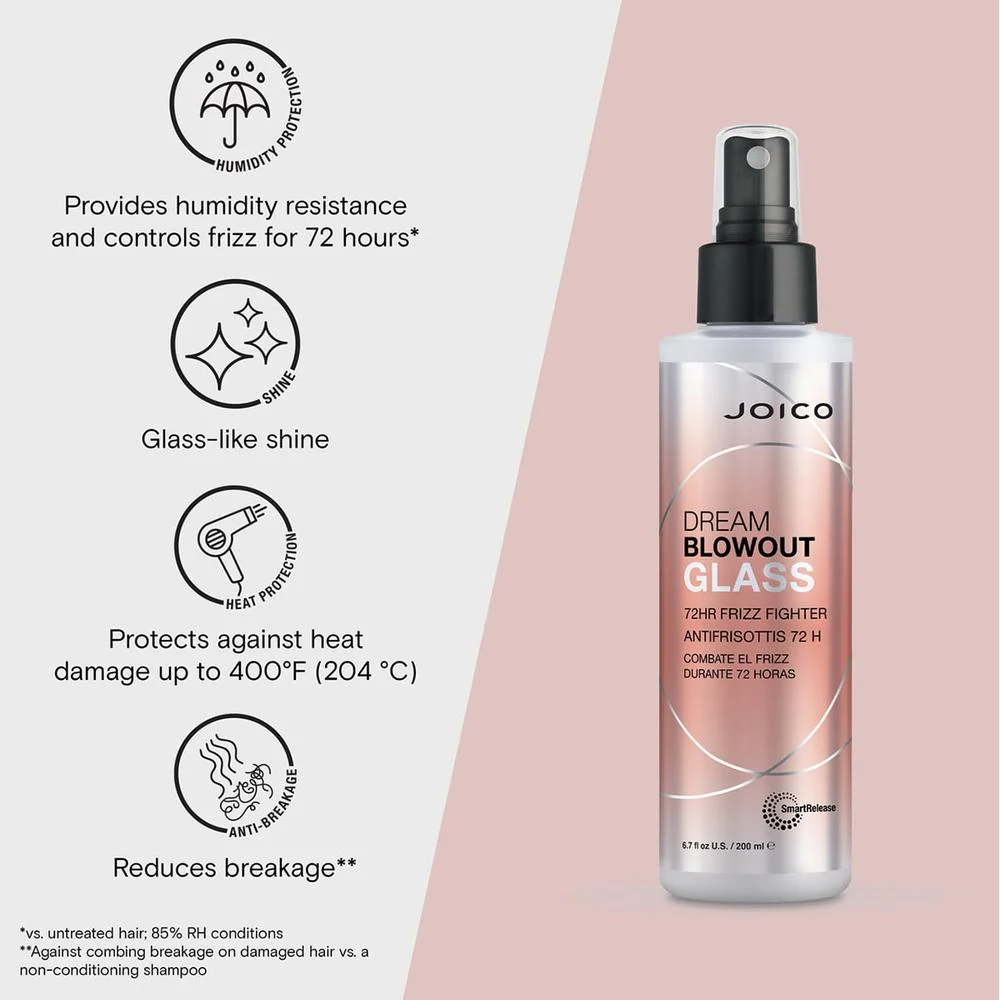 Joico Dream Blowout Glass 72HR Frizz Fighter / 6.7 oz. - Image 3