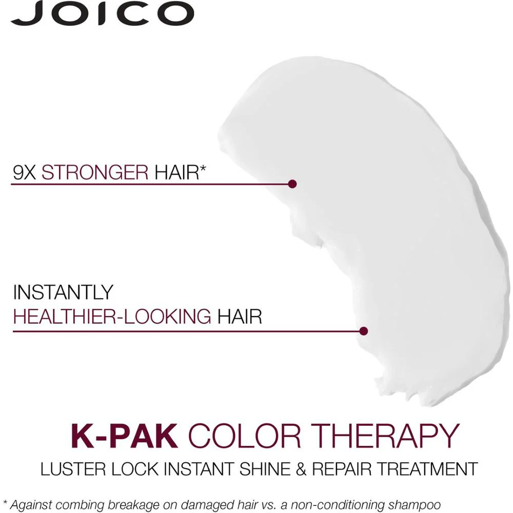 K-PAK Color Therapy Luster Lock Instant Shine & Repair Treatment / 16.9 oz. by Joico - Image 4