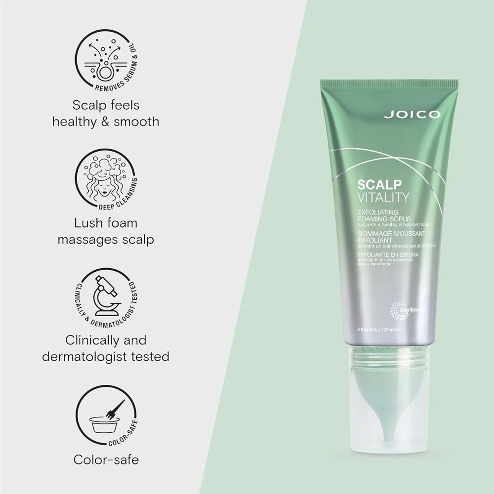 Scalp Vitality Exfoliating Foaming Scrub / 6 oz. by Joico - Image 3