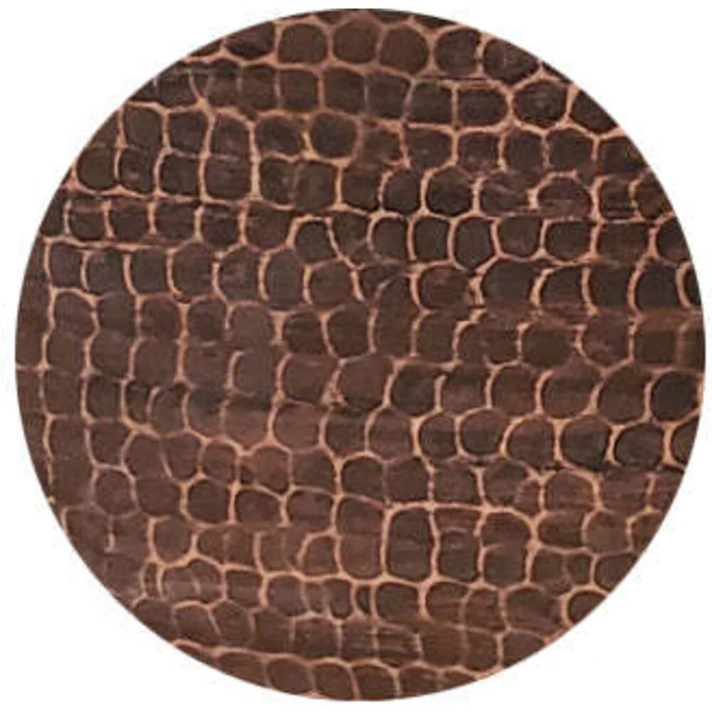 Kahlua Hammered Copper Pedicure Bowl - Image 4