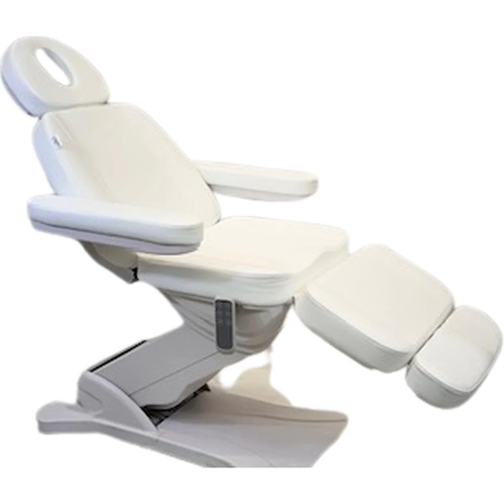 Keita 3-Motor Basic Electric Facial Table / White by Avirra Spa Furnishings - Image 4