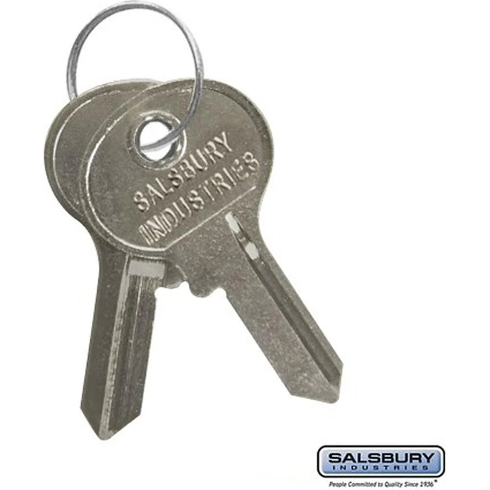 Key Blanks - for Key Padlocks of Designer Lockers - Box of (50) by Salsbury