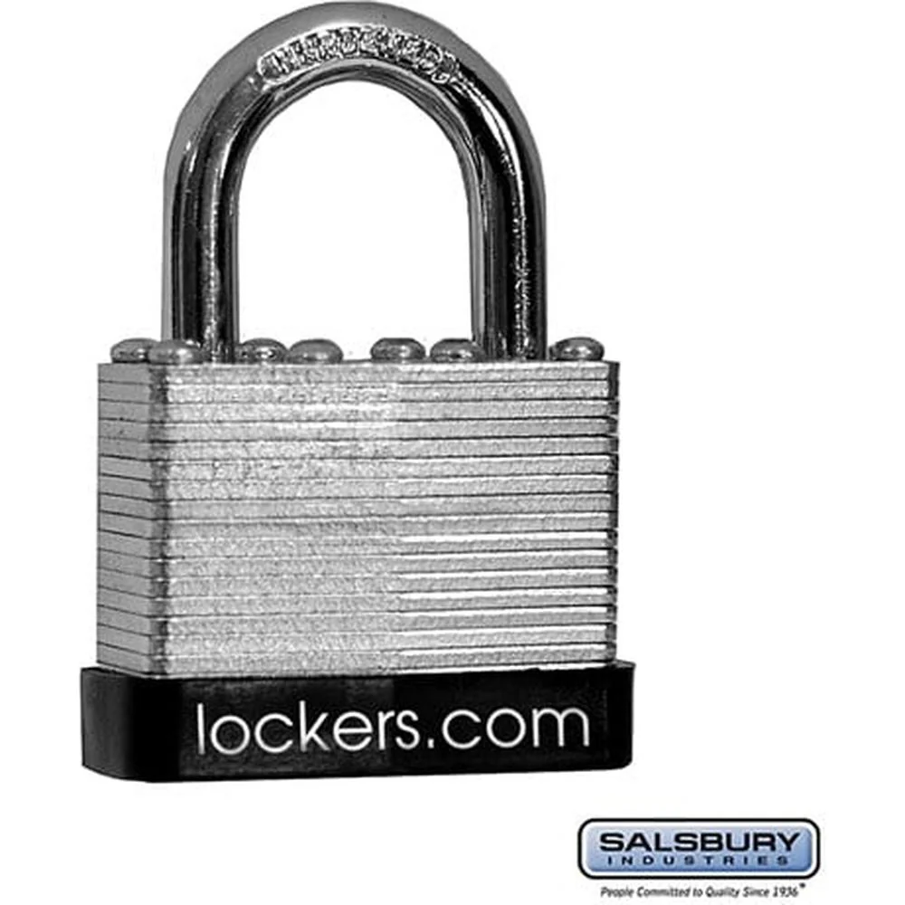 Key Padlock - for Metal Locker Door - with (2) keys by Salsbury
