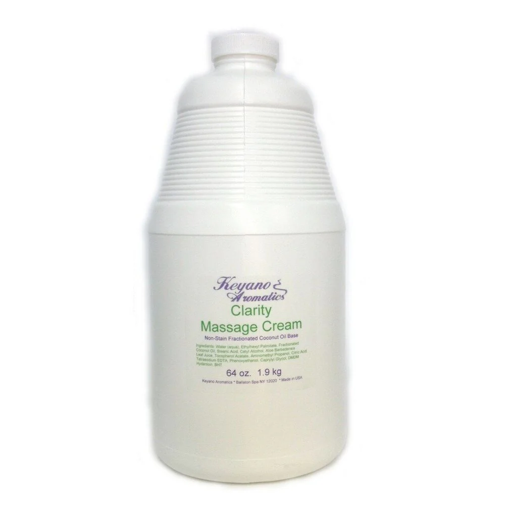 Keyano Aromatics Manicure & Pedicure - Clarity Massage Cream / 64 oz.