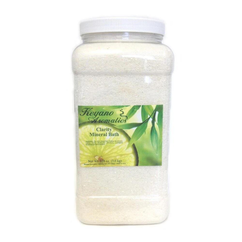 Keyano Aromatics Manicure & Pedicure - Clarity Mineral Bath / 1 Gallon