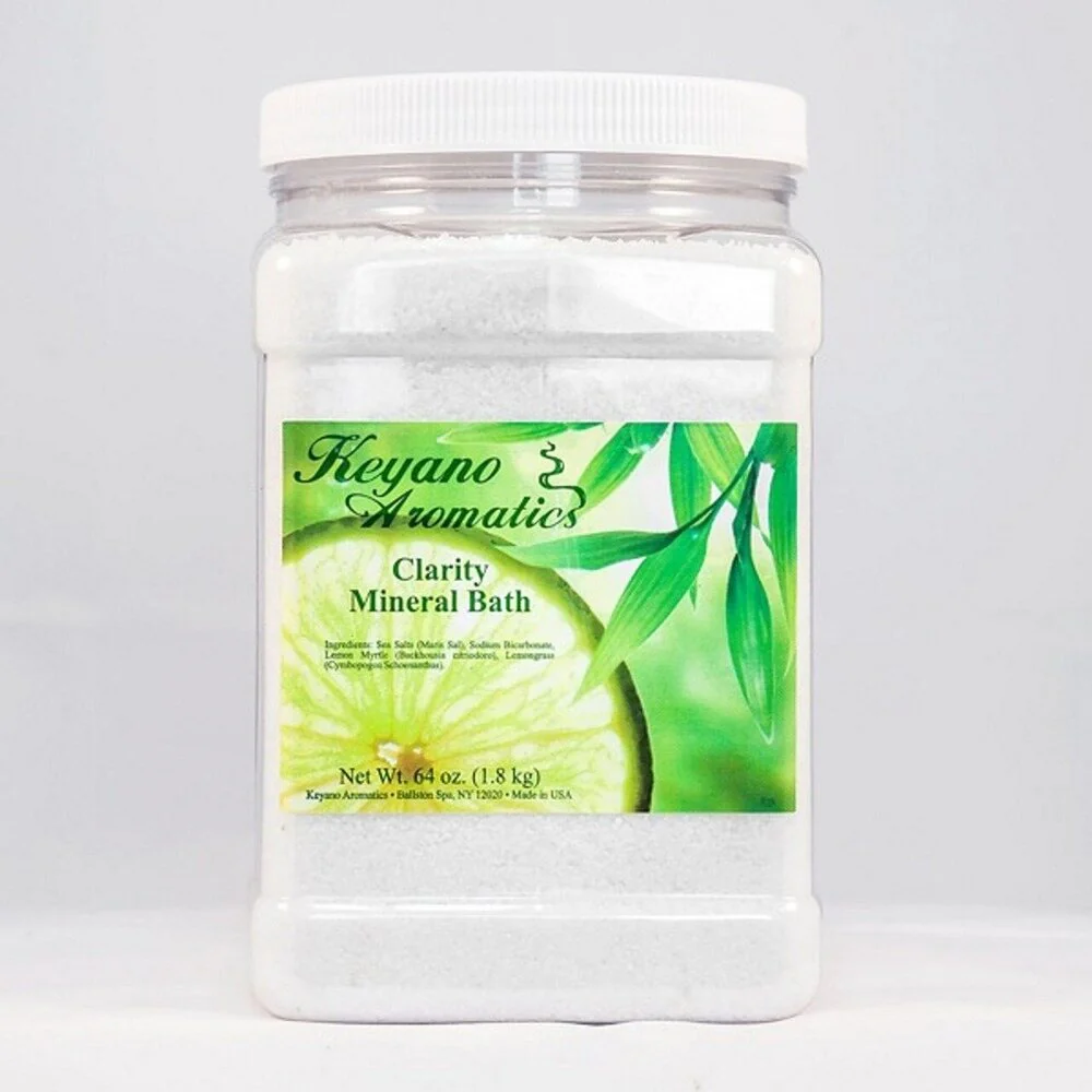 Keyano Aromatics Manicure & Pedicure - Clarity Mineral Bath / 64 oz.