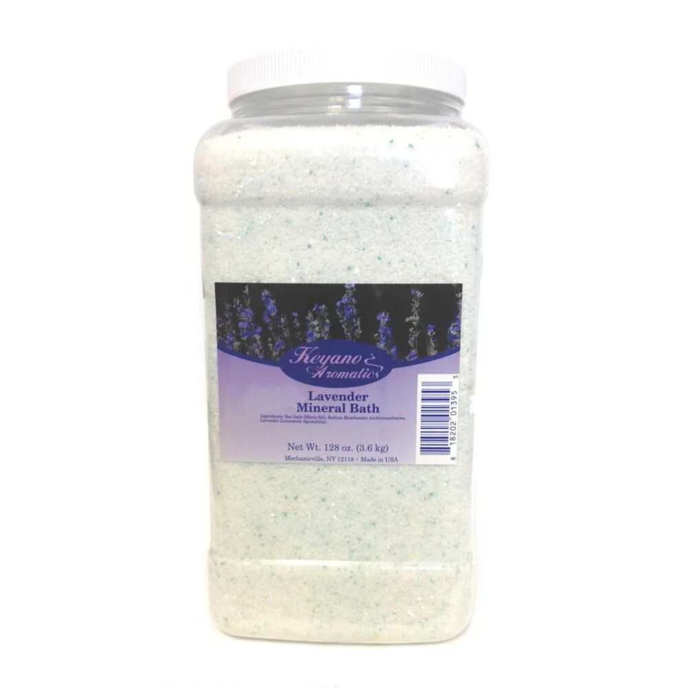 Keyano Aromatics Manicure & Pedicure - Lavender Mineral Bath / 1 Gallon