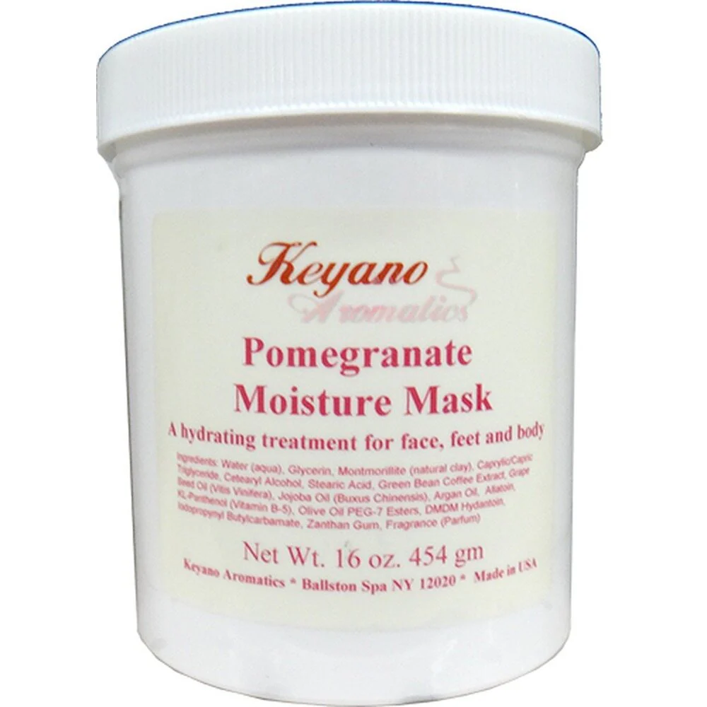 Keyano Aromatics Manicure & Pedicure - Pomegranate Moisture Mask / 16 oz.