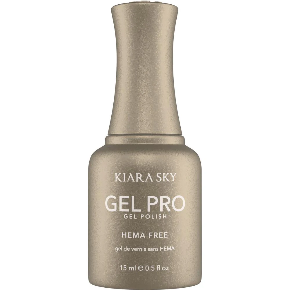 Kiara Sky Gel Pro Polish Hema Free - Gold Statement