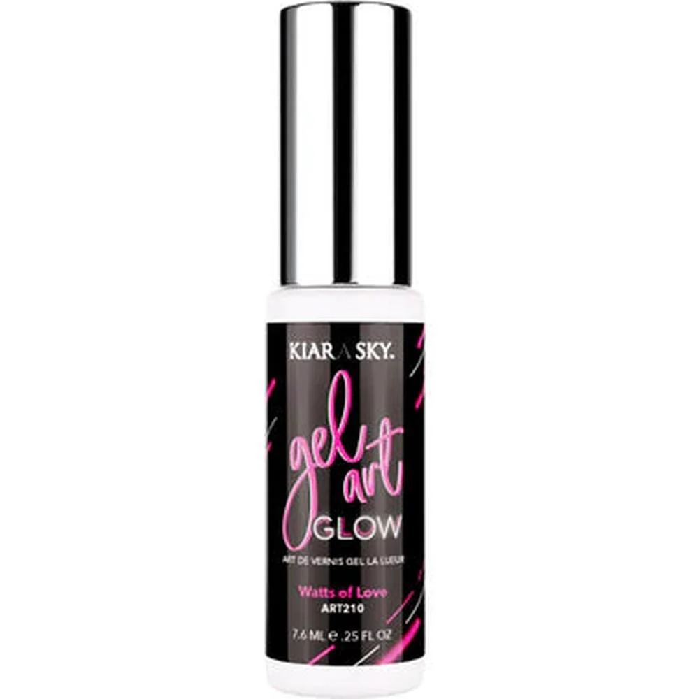 Kiara Sky Glow Gel Art - Watts of Love / 0.25 oz.