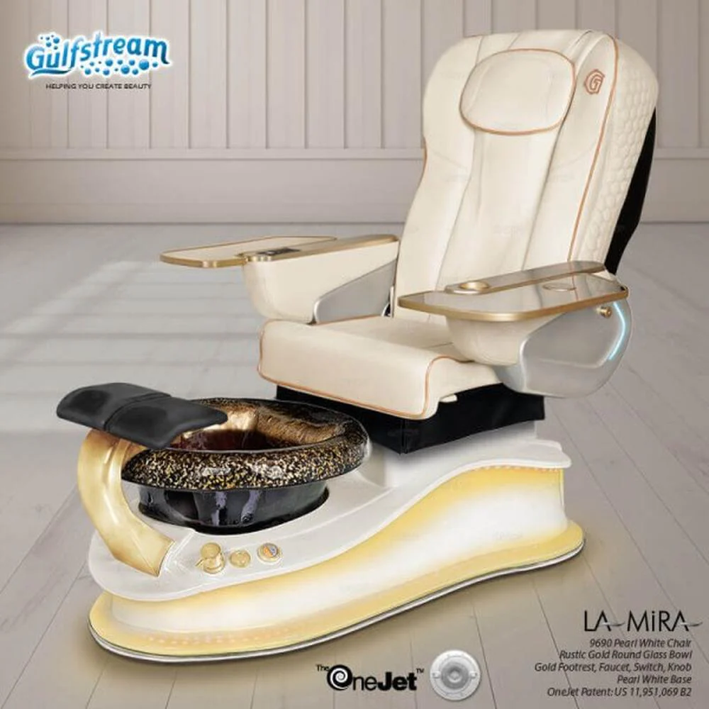 La Mira Pedicure Spa with Upgraded 9690 Chair / Featuring Advanced Massage Therapy by Gulfstream - Image 3
