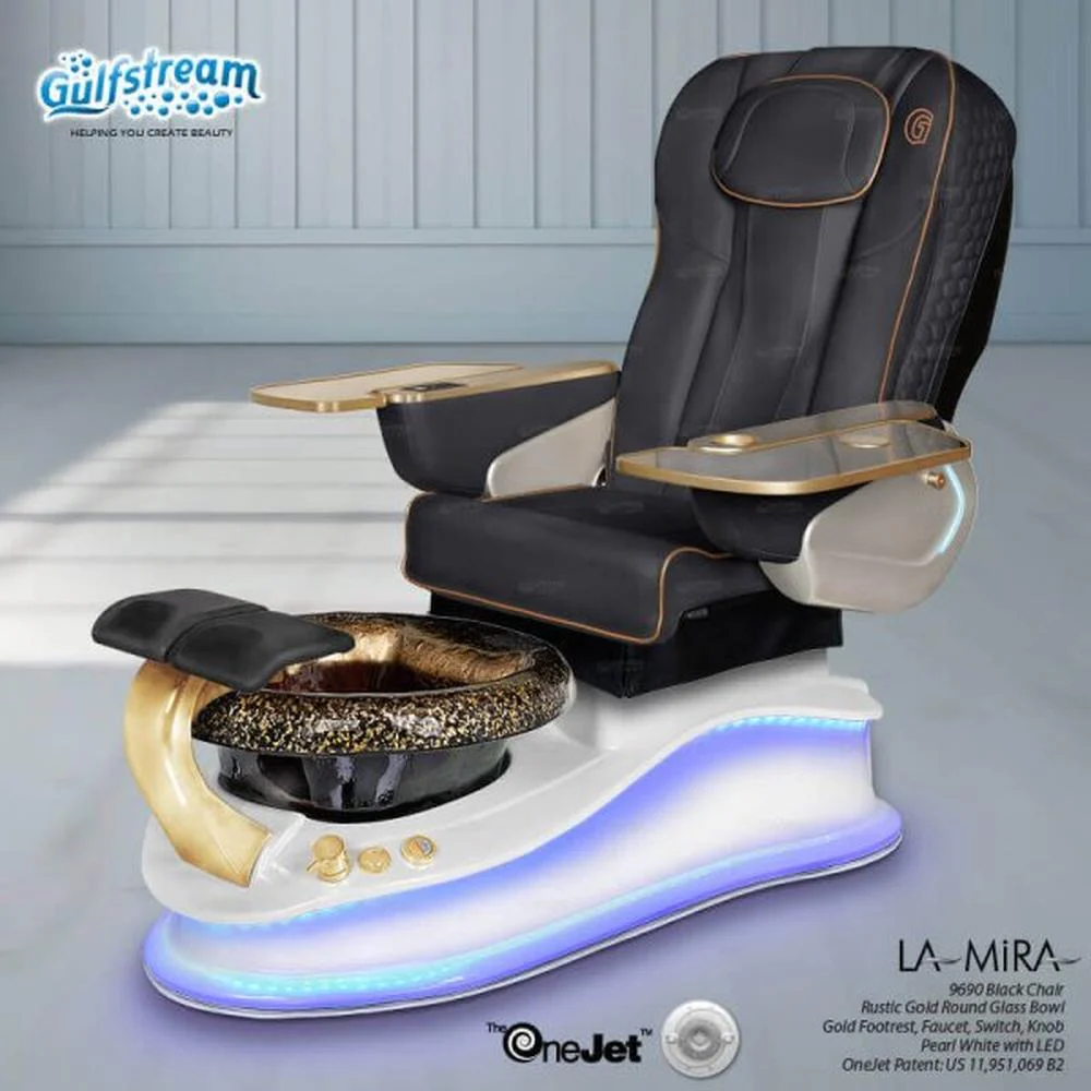 La Mira Pedicure Spa with Upgraded 9690 Chair / Featuring Advanced Massage Therapy by Gulfstream - Image 4