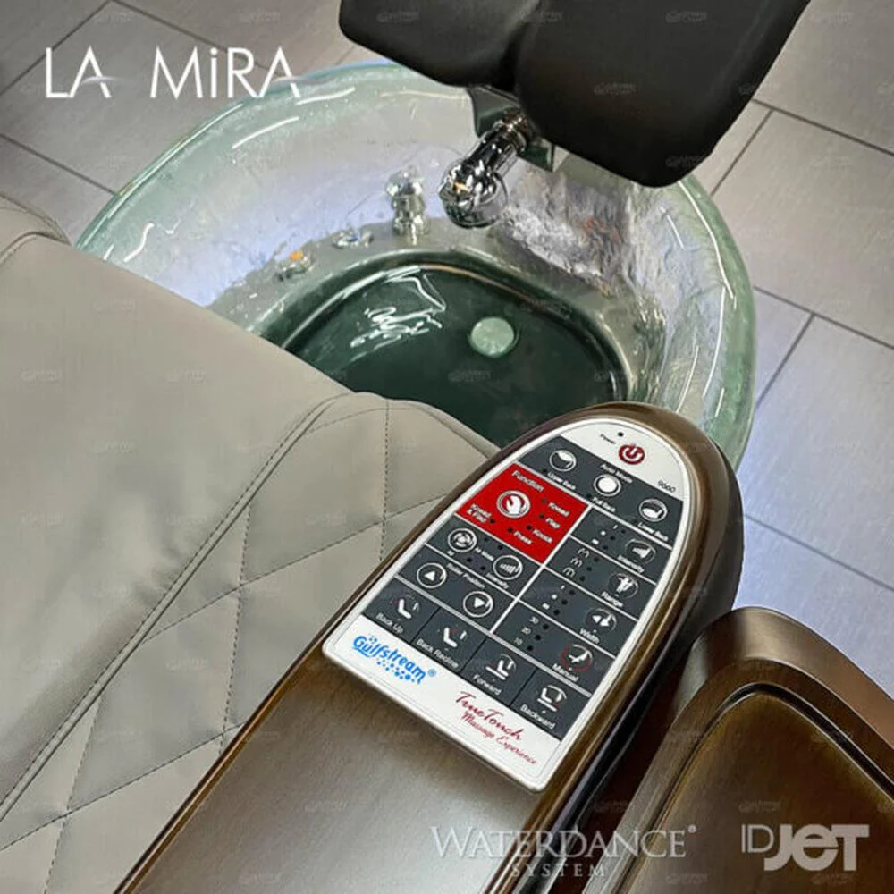 La Mira Pedicure Spa with Upgraded 9690 Chair / Featuring Advanced Massage Therapy by Gulfstream - Image 7