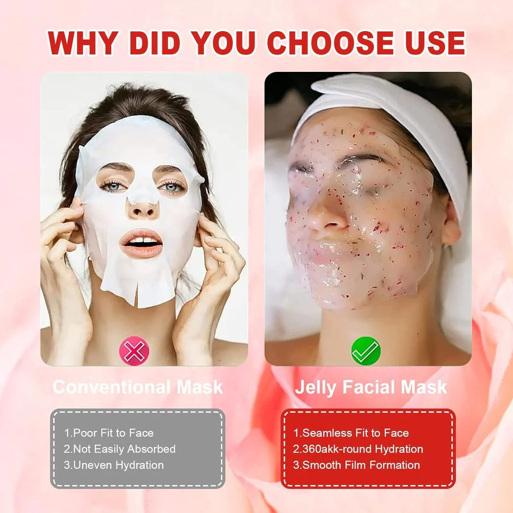 LactoBright Rejuvenating Vampire Lactic Acid Jelly Mask / 23 oz. - 650 grams by Jeluxe Masks - Image 7