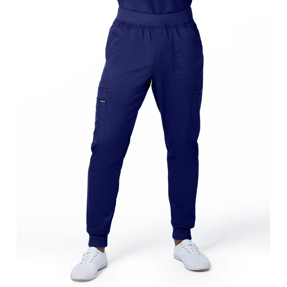 Landau Proflex Men's Banded-Bottom Jogger Pants with Elastic Waistband + 7 Pockets - TRUE NAVY / Sizes S - 3XL
