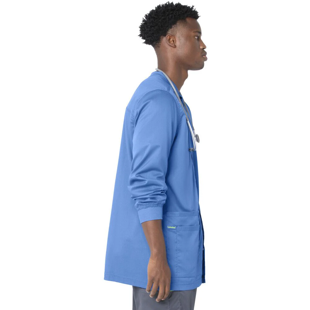 Landau Proflex Men's Warm-Up Jacket - CEIL / Sizes S - 5XL - Image 4