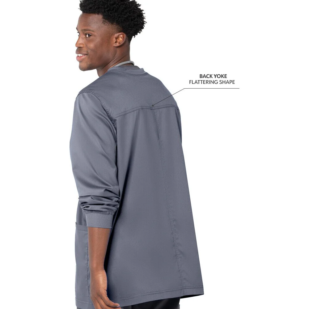 Landau Proflex Men's Warm-Up Jacket - STEEL / Sizes S - 5XL - Image 3