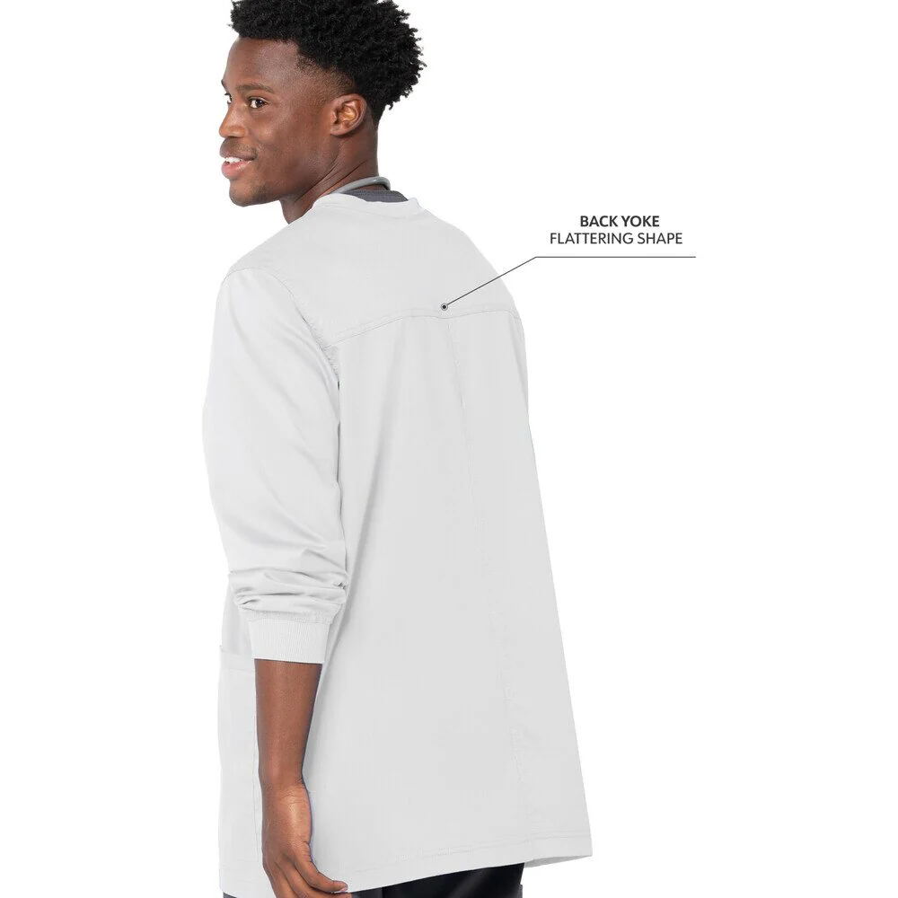 Landau Proflex Men's Warm-Up Jacket - WHITE / Sizes S - 5XL - Image 3