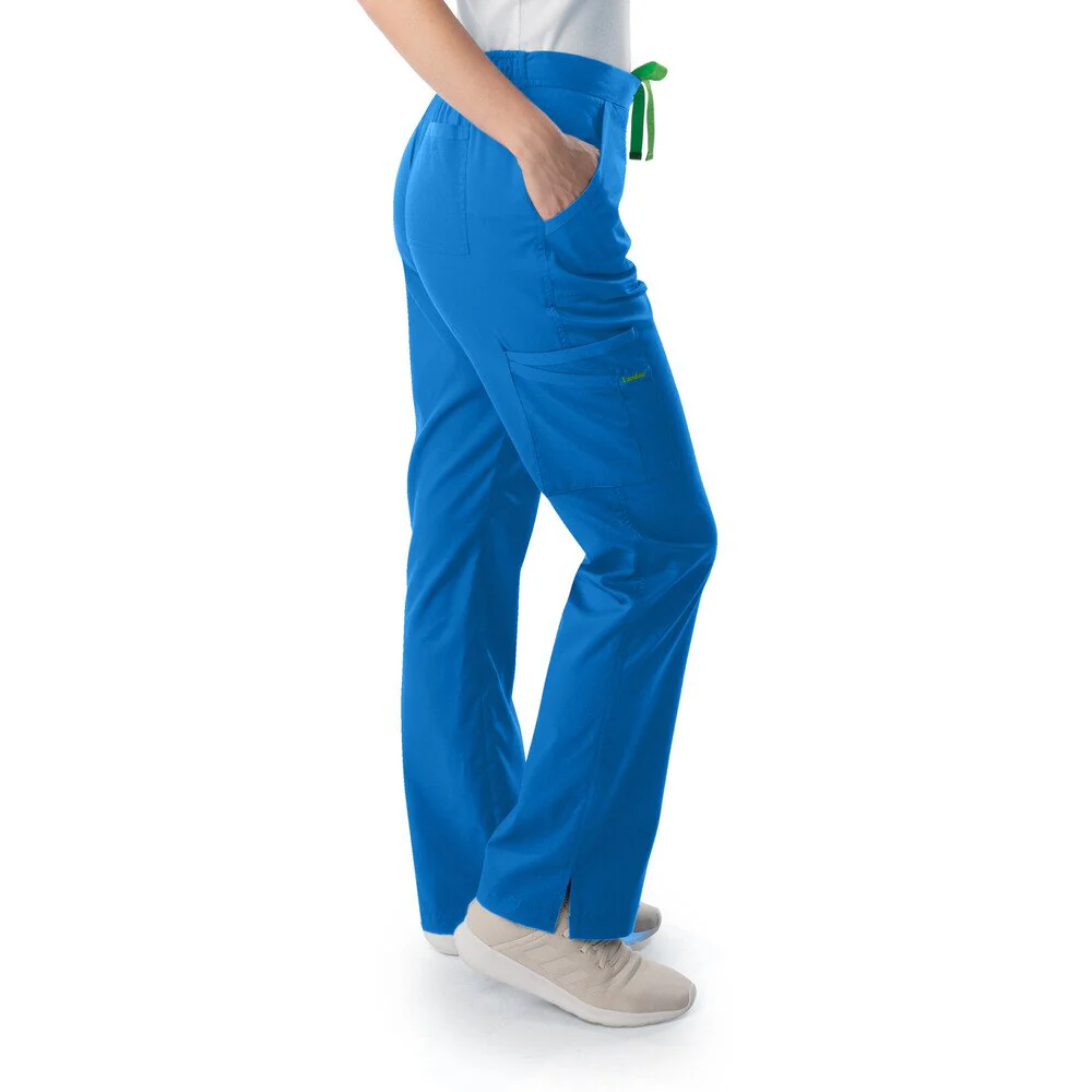 Landau Proflex Women's Straight-Leg Cargo Scrub Pants - ROYAL / Sizes XXS - 5XL - Image 4