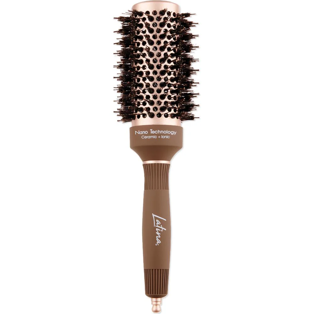 Latina - Ceramic Ionic Brush with Sectioning Pik -2-3/4"