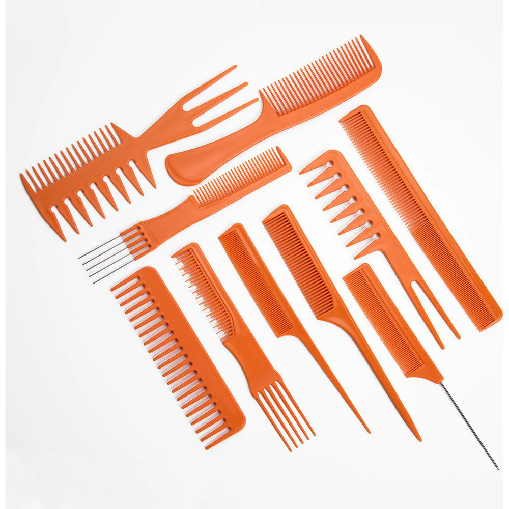 Latina - Imitation Bone Comb Set in Roll Up Case - Image 3