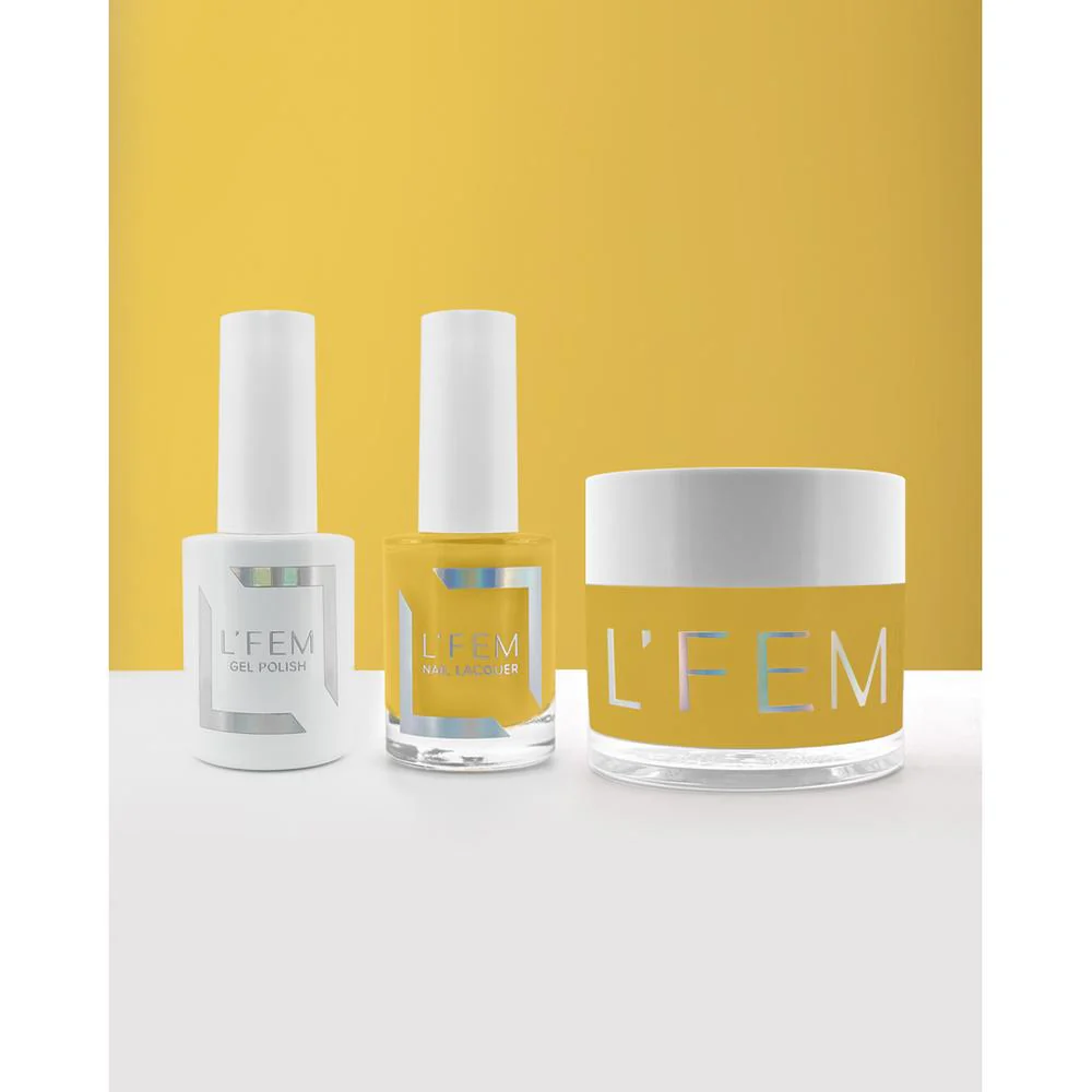 L'Fem Combo - Gel Polish 0.5 oz. + Nail Lacquer 0.5 oz. + Powder 2 oz. - #033