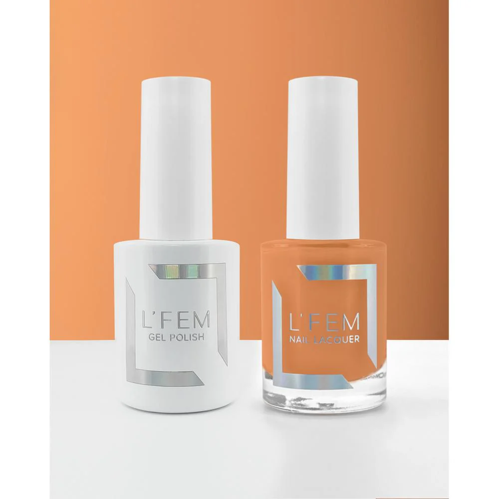 L'Fem Duo - Gel Polish 0.5 oz. + Nail Lacquer 0.5 oz. - High-Shine - #029
