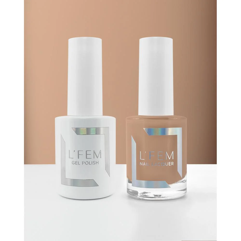 L'Fem Duo - Gel Polish 0.5 oz. + Nail Lacquer 0.5 oz. - High-Shine - #060