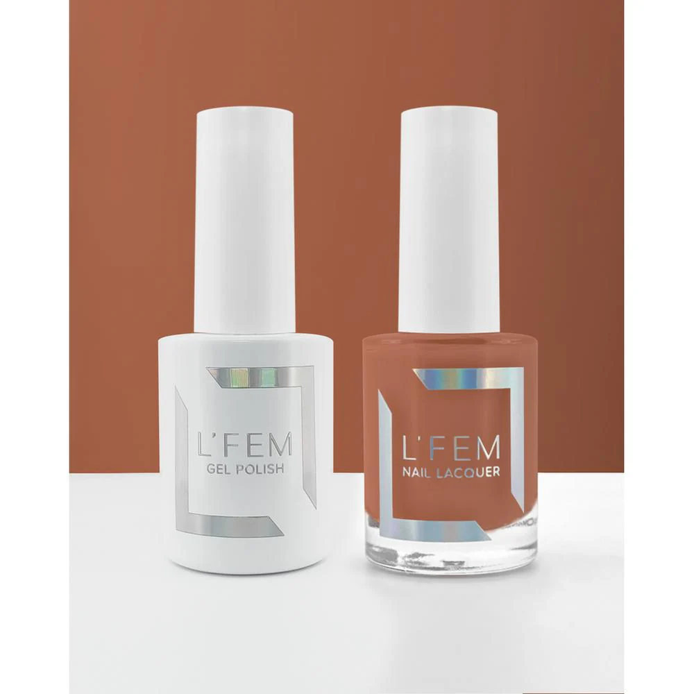 L'Fem Duo - Gel Polish 0.5 oz. + Nail Lacquer 0.5 oz. - High-Shine - #063