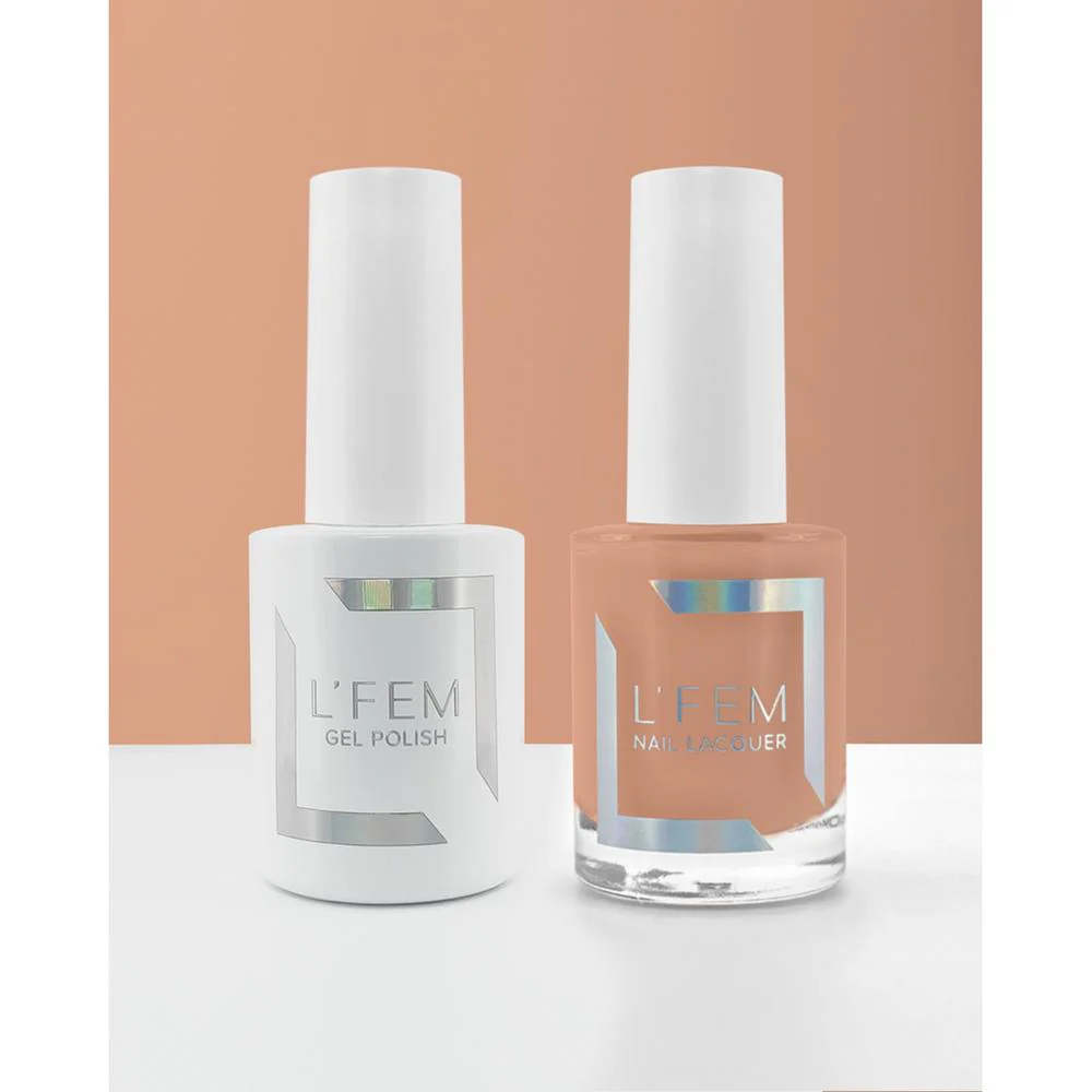 L'Fem Duo - Gel Polish 0.5 oz. + Nail Lacquer 0.5 oz. - High-Shine - #065
