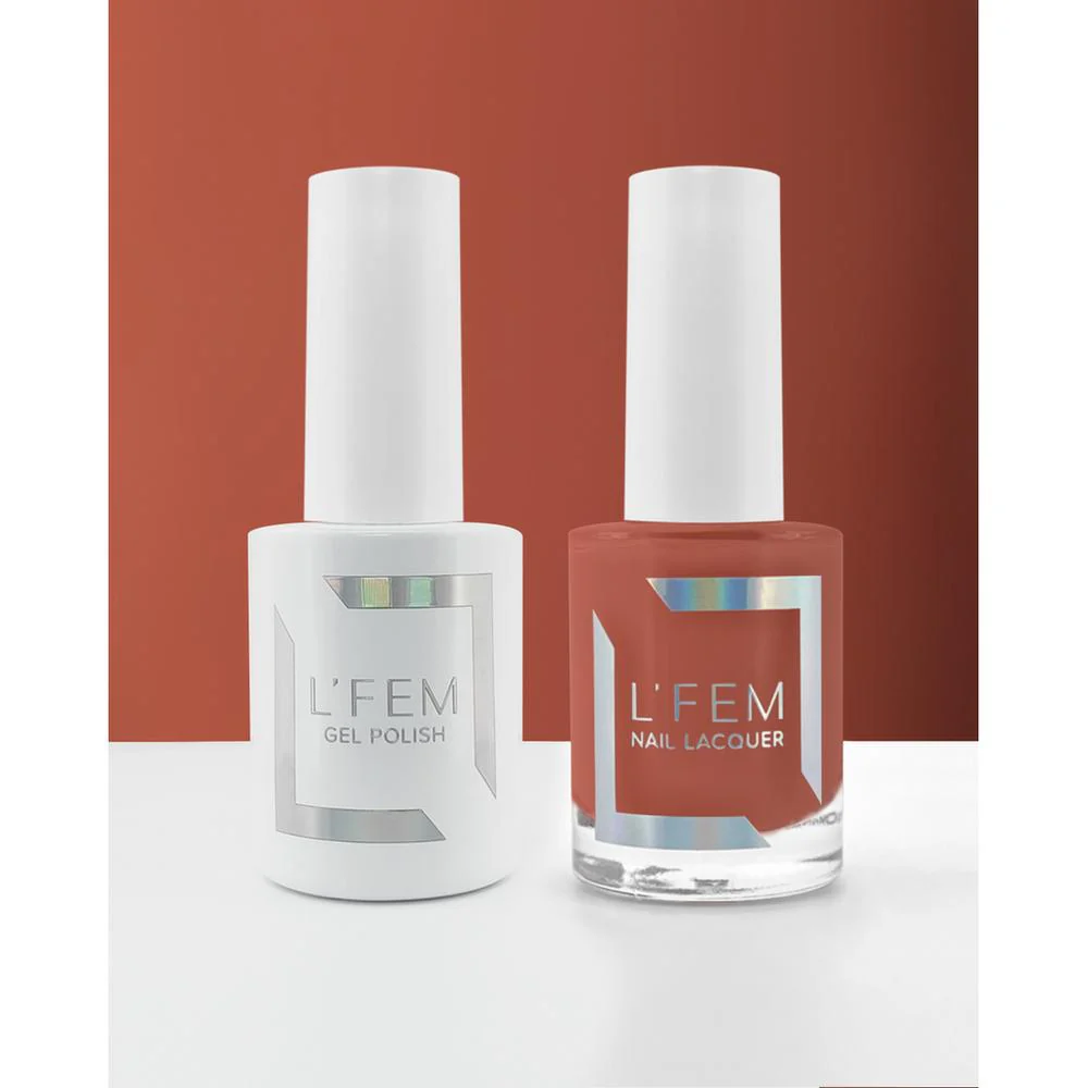 L'Fem Duo - Gel Polish 0.5 oz. + Nail Lacquer 0.5 oz. - High-Shine - #093