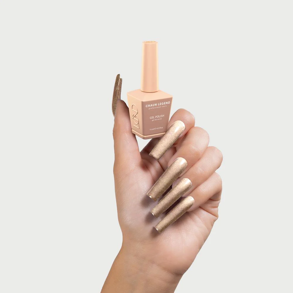 LGND Gel Polish 0.5 oz. - #LG5082 Frosted Pinktini by Chaun Legend - Image 2