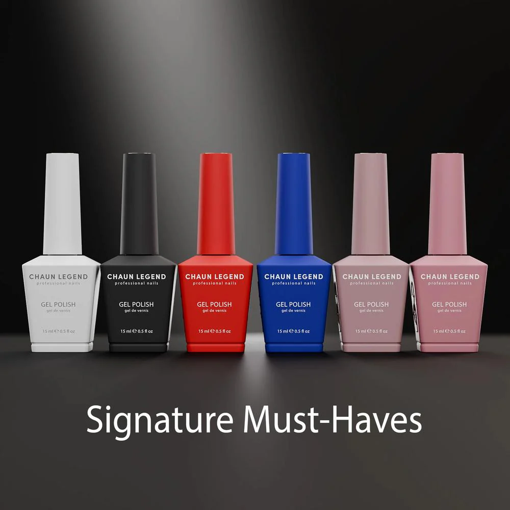 LGND Gel Polish 0.5 oz. - Set 6 Signature Must-Haves by Chaun Legend