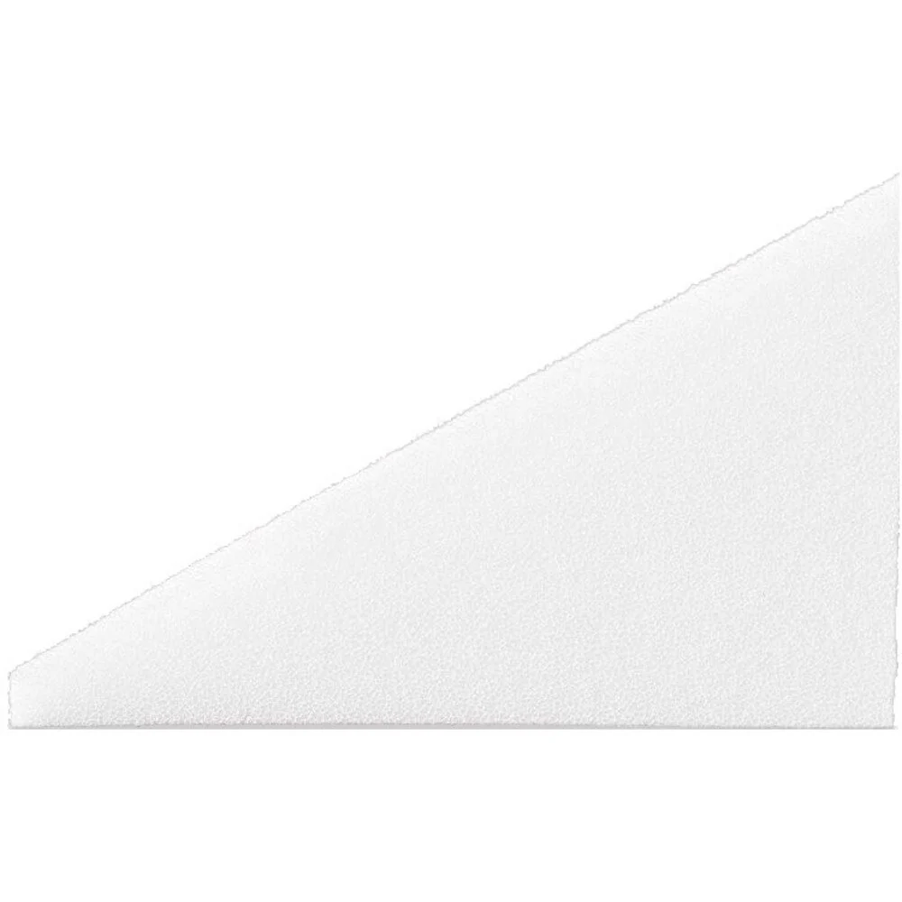 Loose Jumbo Wedge Sponges - 2" x 1.25" x 1" Thick - White - Latex-Free / 100 per Bag X 8 Bags = 800 Jumbo Wedge Sponges - Image 2