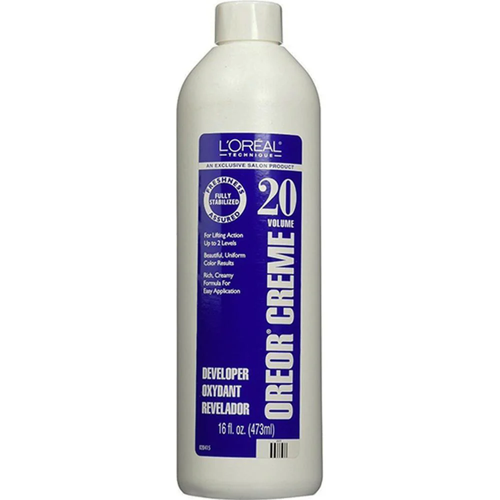 Loreal Oreor 20 Volume Creme Developer / 16 oz.