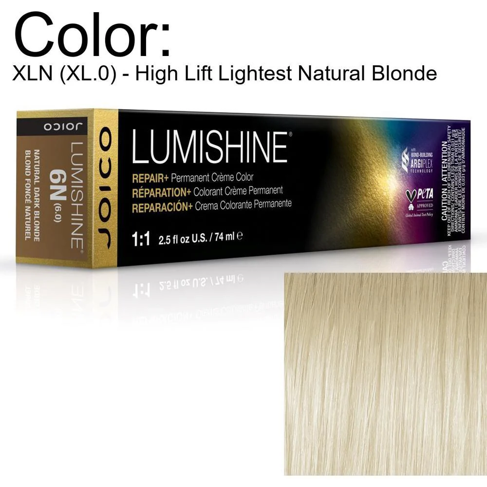 LumiShine Permanent Creme Color - XLN (XL.0) - High Lift Lightest Natural Blonde / 2.5 oz. by Joico