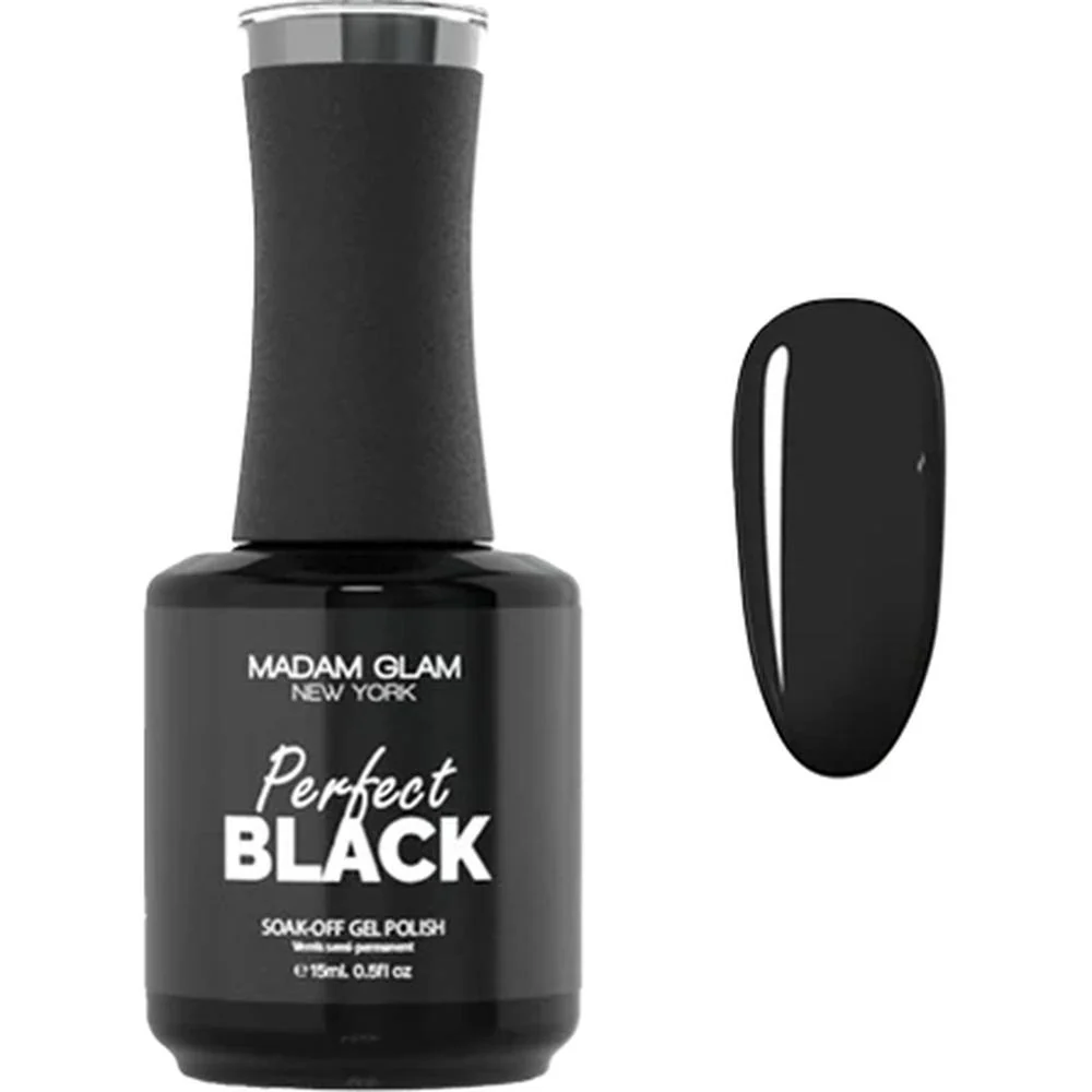 Madam Glam - Gel Color - Perfect Black / 0.5 oz.