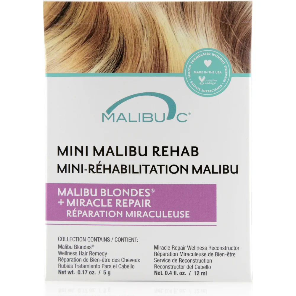 Malibu C Blonde Mini Rehab / Box of 12 - Image 2