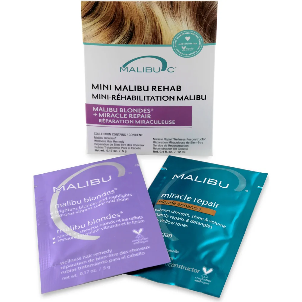 Malibu C Blonde Mini Rehab / Box of 12 - Image 3