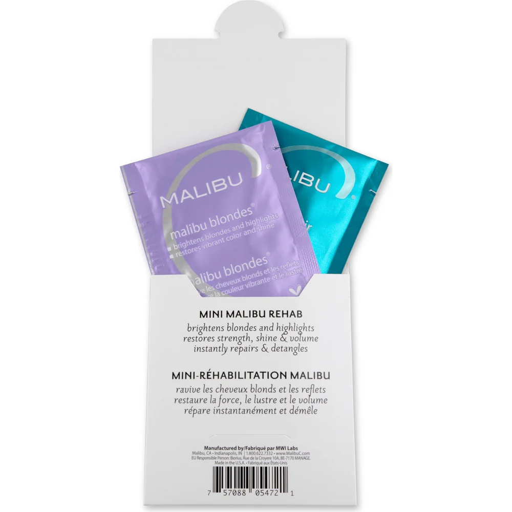 Malibu C Blonde Mini Rehab / Box of 12 - Image 4