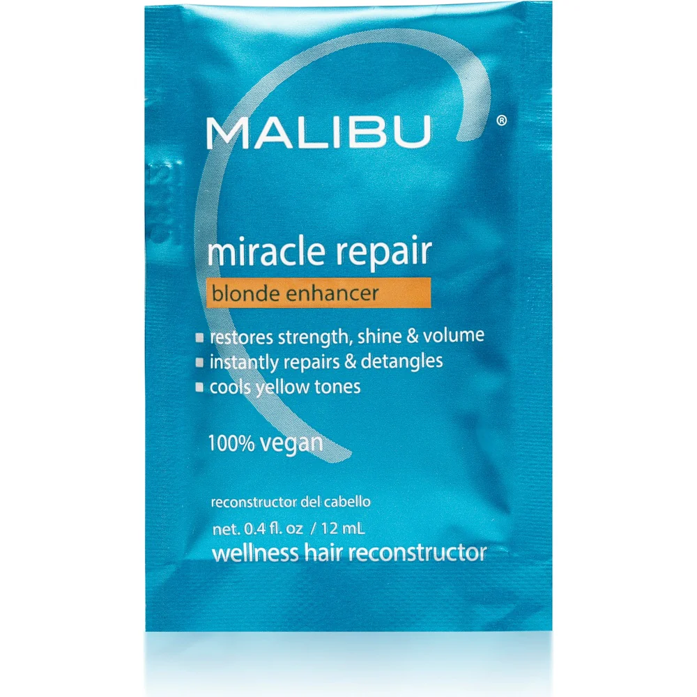 Malibu C Miracle Repair Blonde Enhance / Box of 12