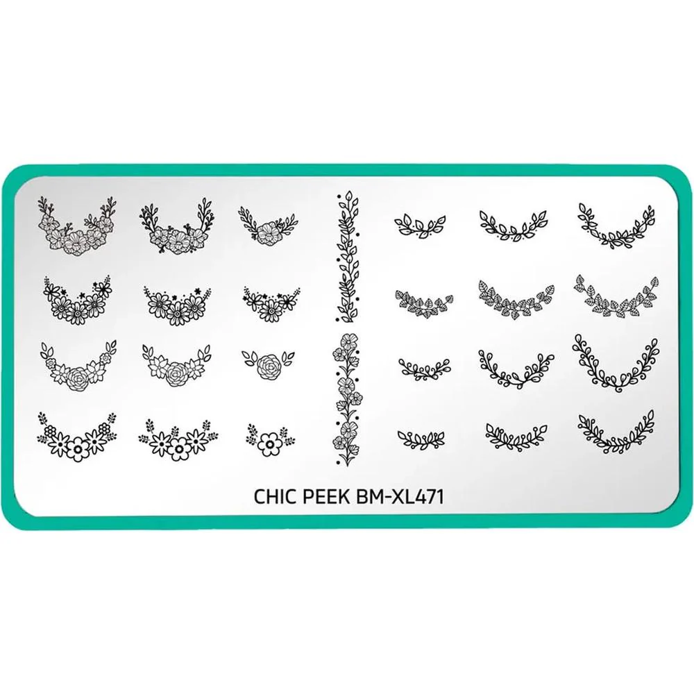 Maniology Flower Child Nail Stamping Kit