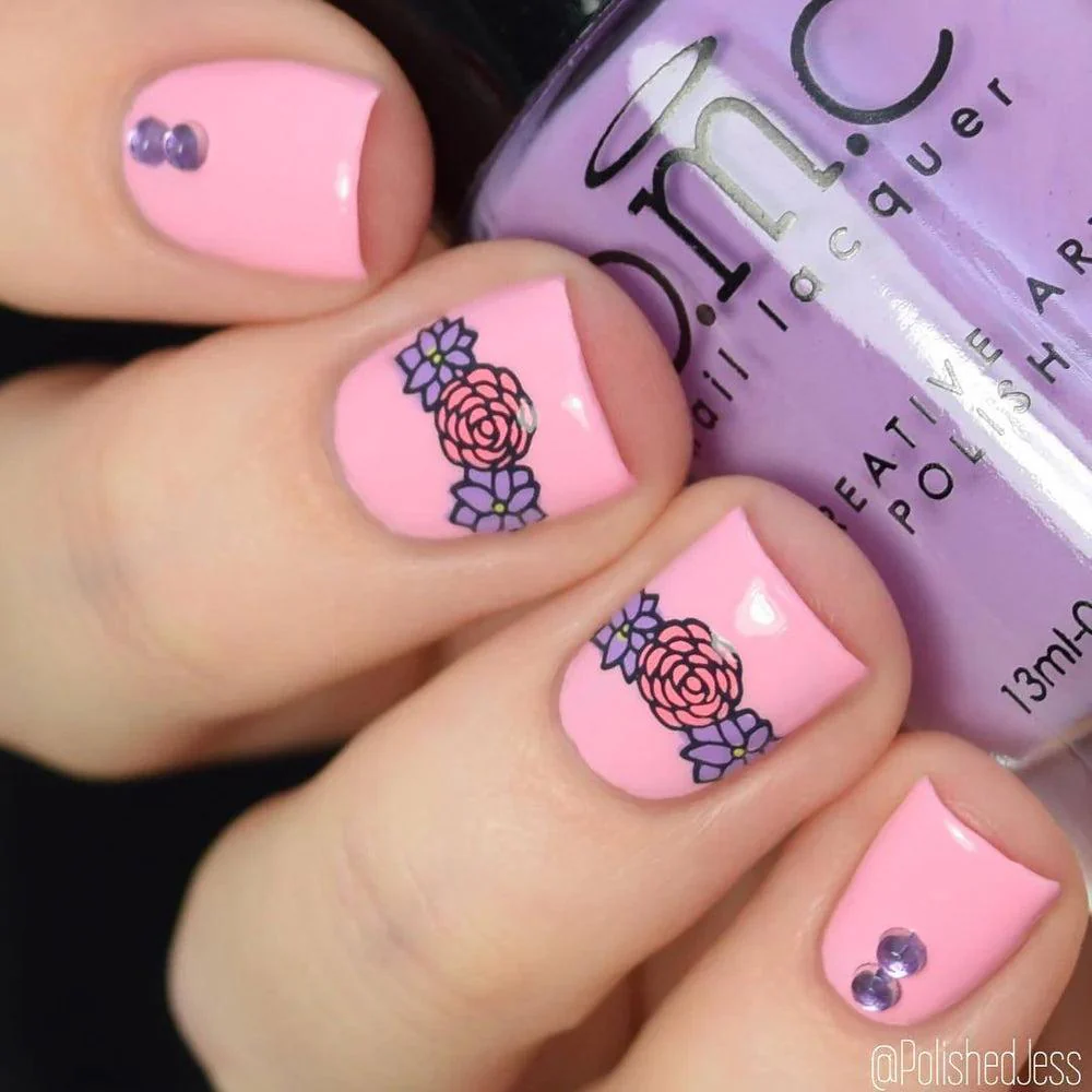 Maniology Flower Child Nail Stamping Kit - Image 3
