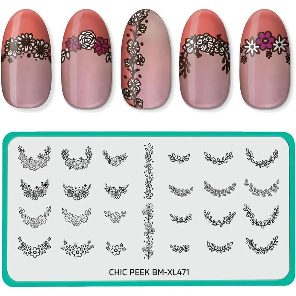 Maniology Flower Child Nail Stamping Kit - Image 7