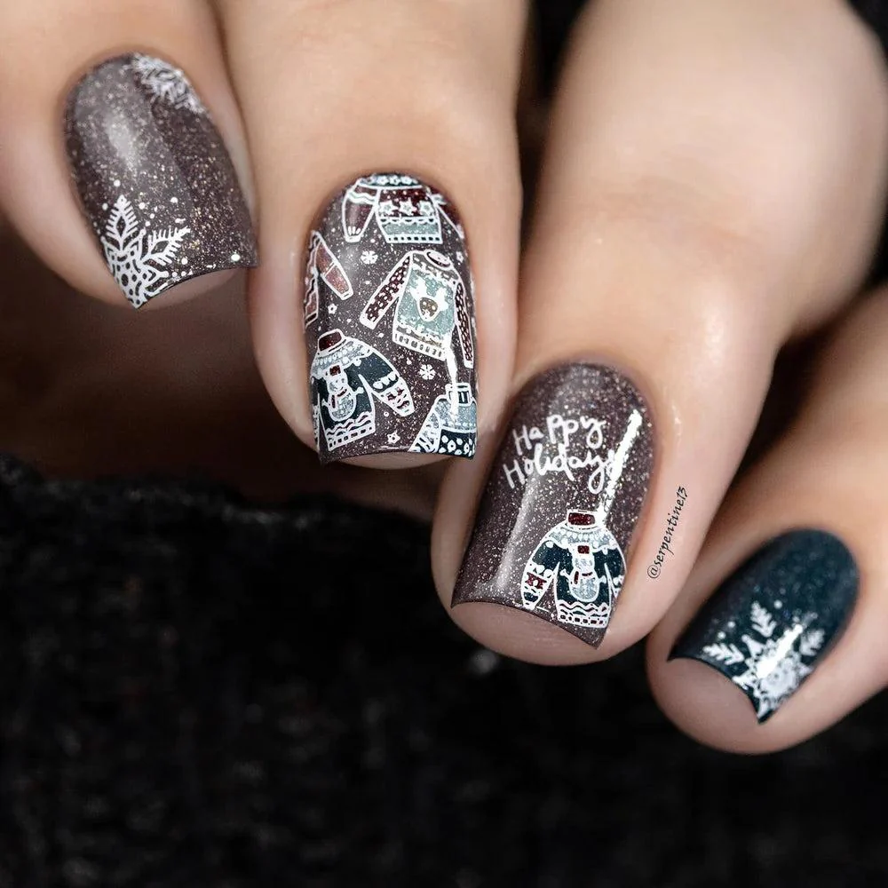 Maniology Treat Your Elf - Nail Stamping Plate - Image 6