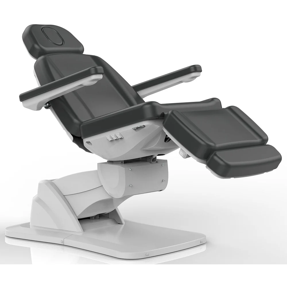 Mardis Modern 4-Motor Facial Table / Choose Your Color: DARK GREY, NAVY BLUE, BEIGE, SAND, BLUE, GRAVEL, LIGHT BEIGE by Silver Spa - Image 4