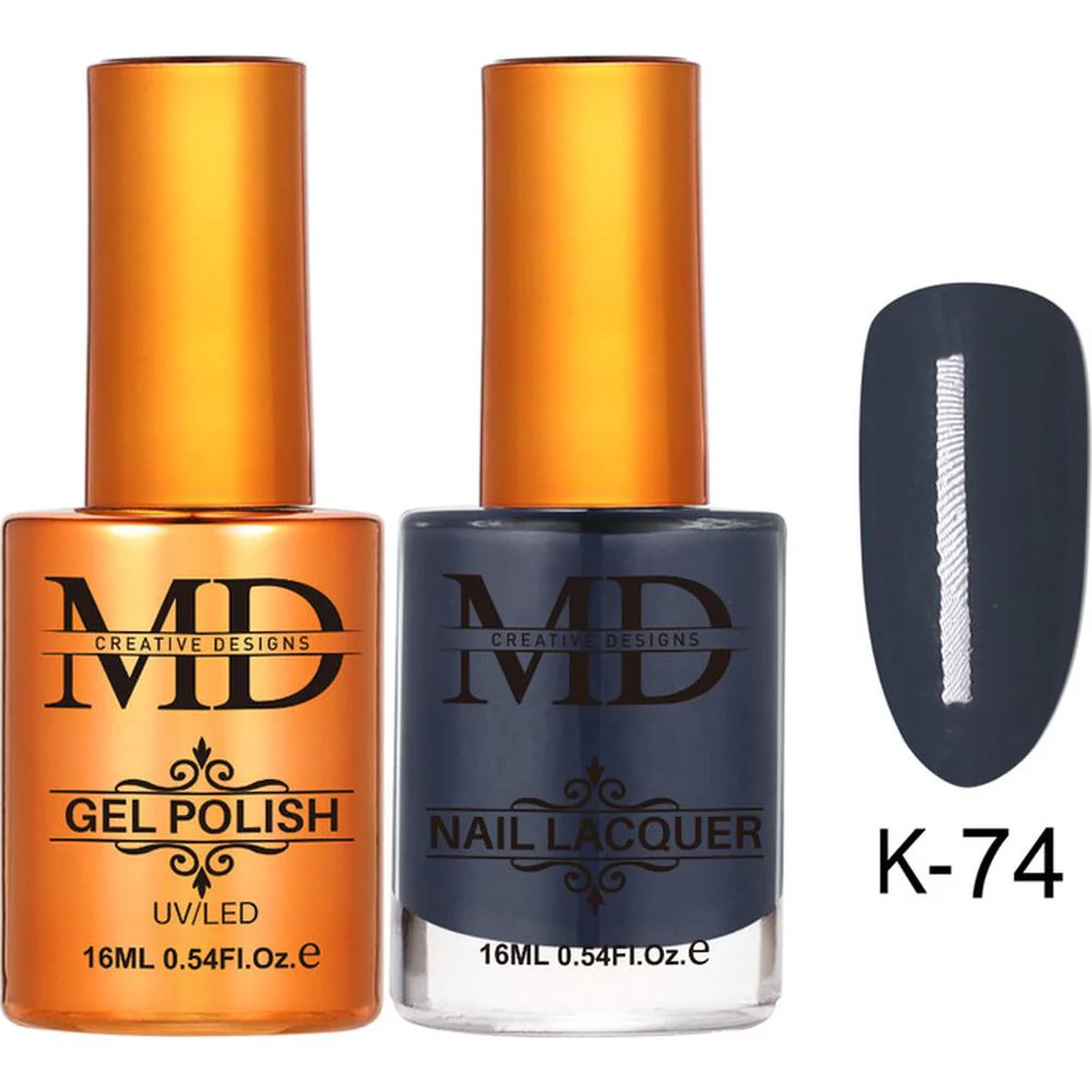 MD Nail Duo 2-in-1 Gel Polish 0.54 oz. + Nail Lacquer 0.54 oz. #K074