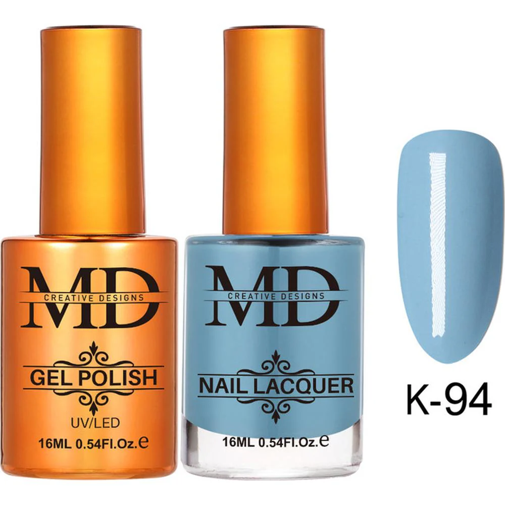 MD Nail Duo 2-in-1 Gel Polish 0.54 oz. + Nail Lacquer 0.54 oz. #K094