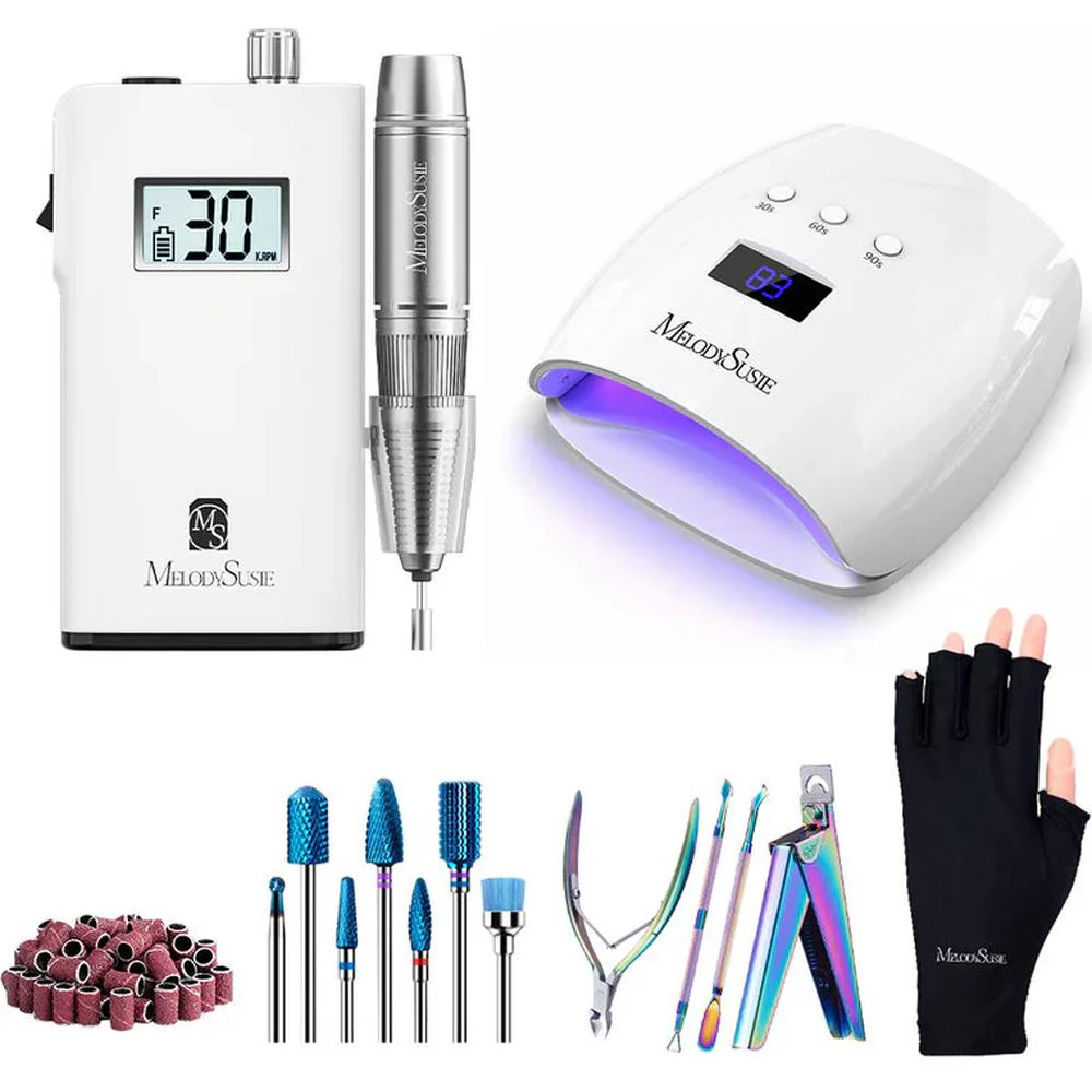 MelodySusie Nail Drill Full Set / Student Manicure Kit #1 - Image 10
