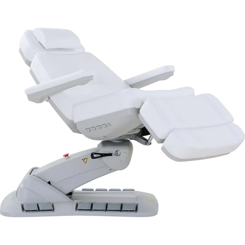 Mikaela II Grand 4-Motor Medical Spa Chair / Rotates 240 Degrees / White
